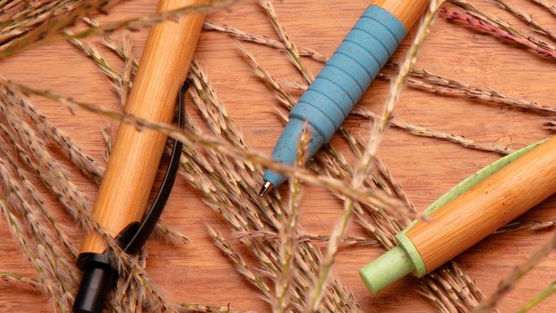 Eco kemijska olovka od bambusa i pšenične slame